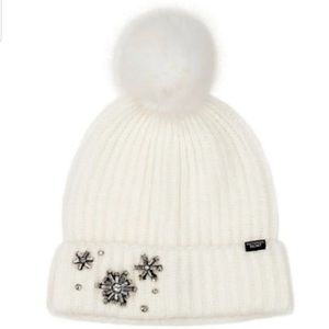 Victoria’s Secret White Winter Heat Beanie *Unworn!*